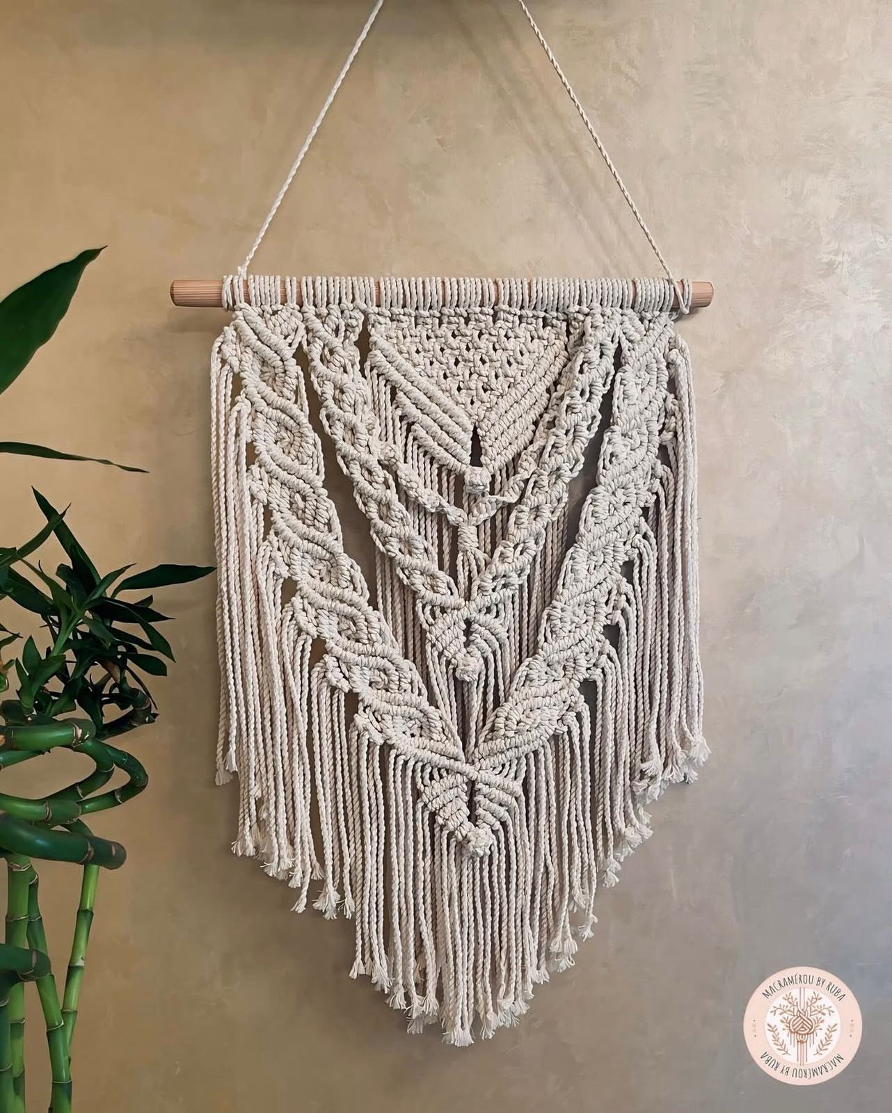 Handmade Macramé Curtain