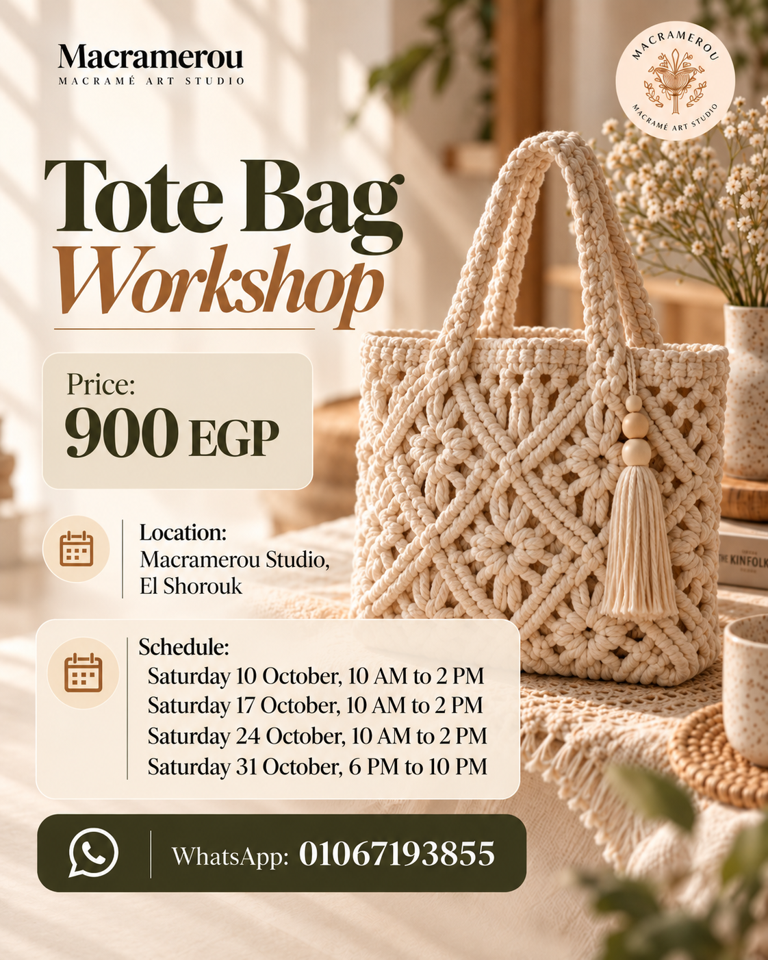 Tote Bag Workshop