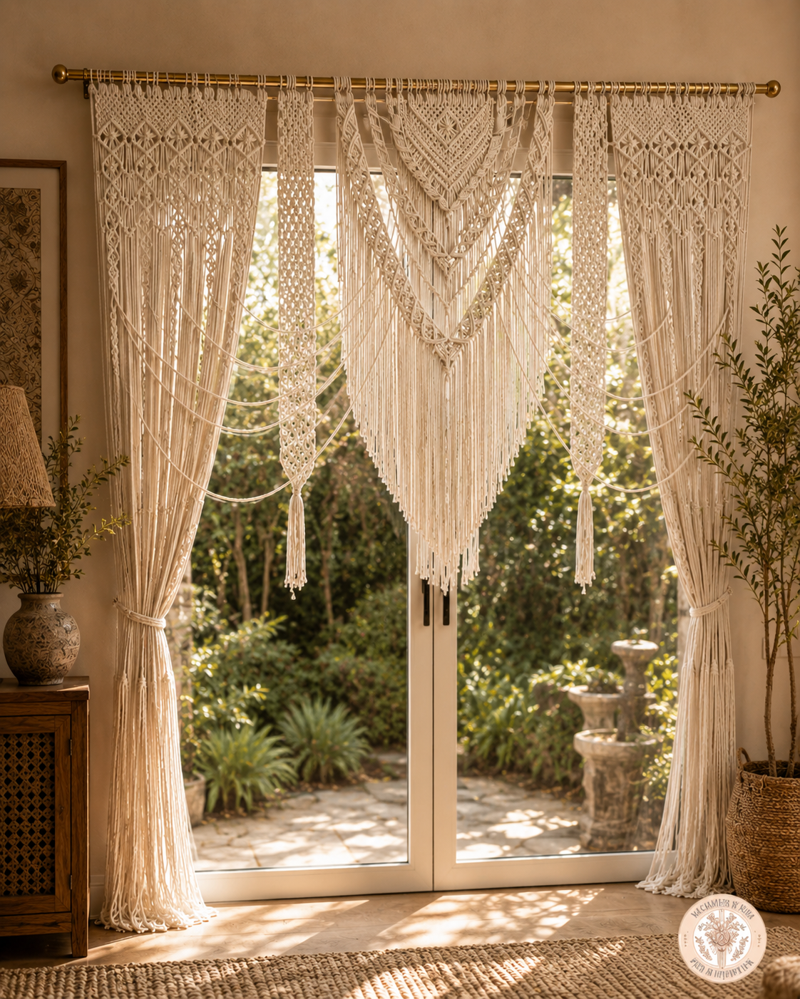 Serenity Garden Curtain