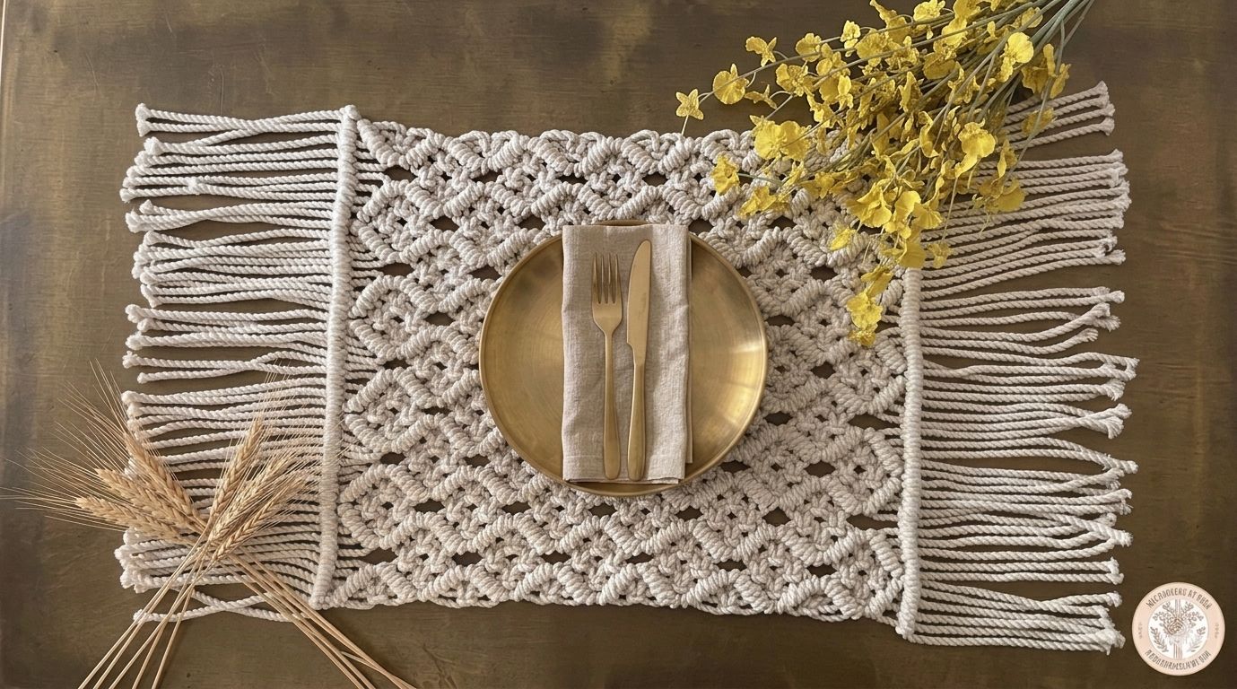 Macramerou Royal Table Runner