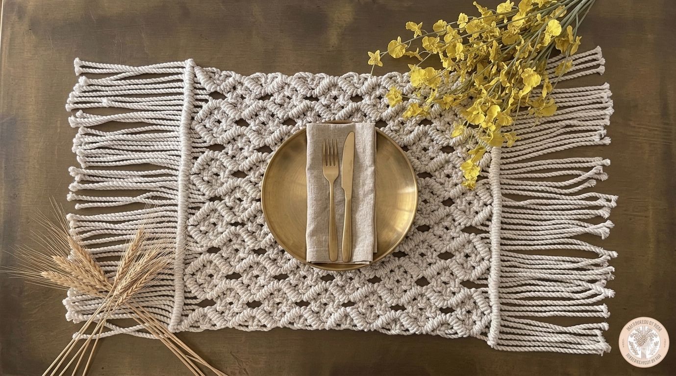 Macramerou Royal Table Runner