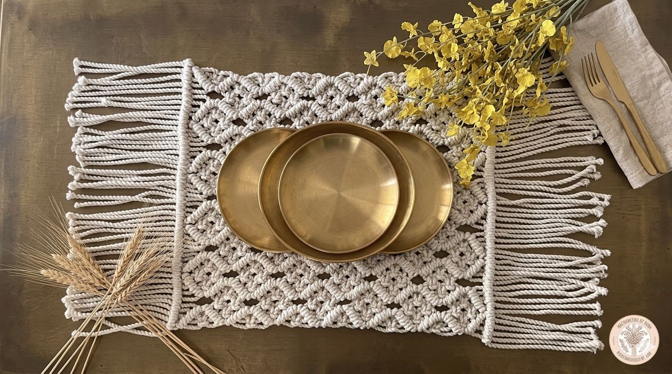 Macramerou Royal Table Runner
