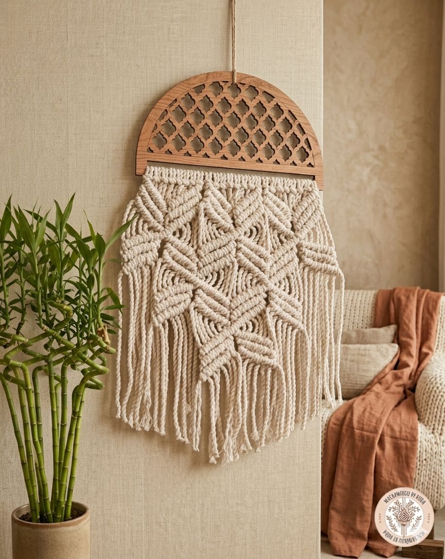 Andalusia Geo Macramé Wall Hanging