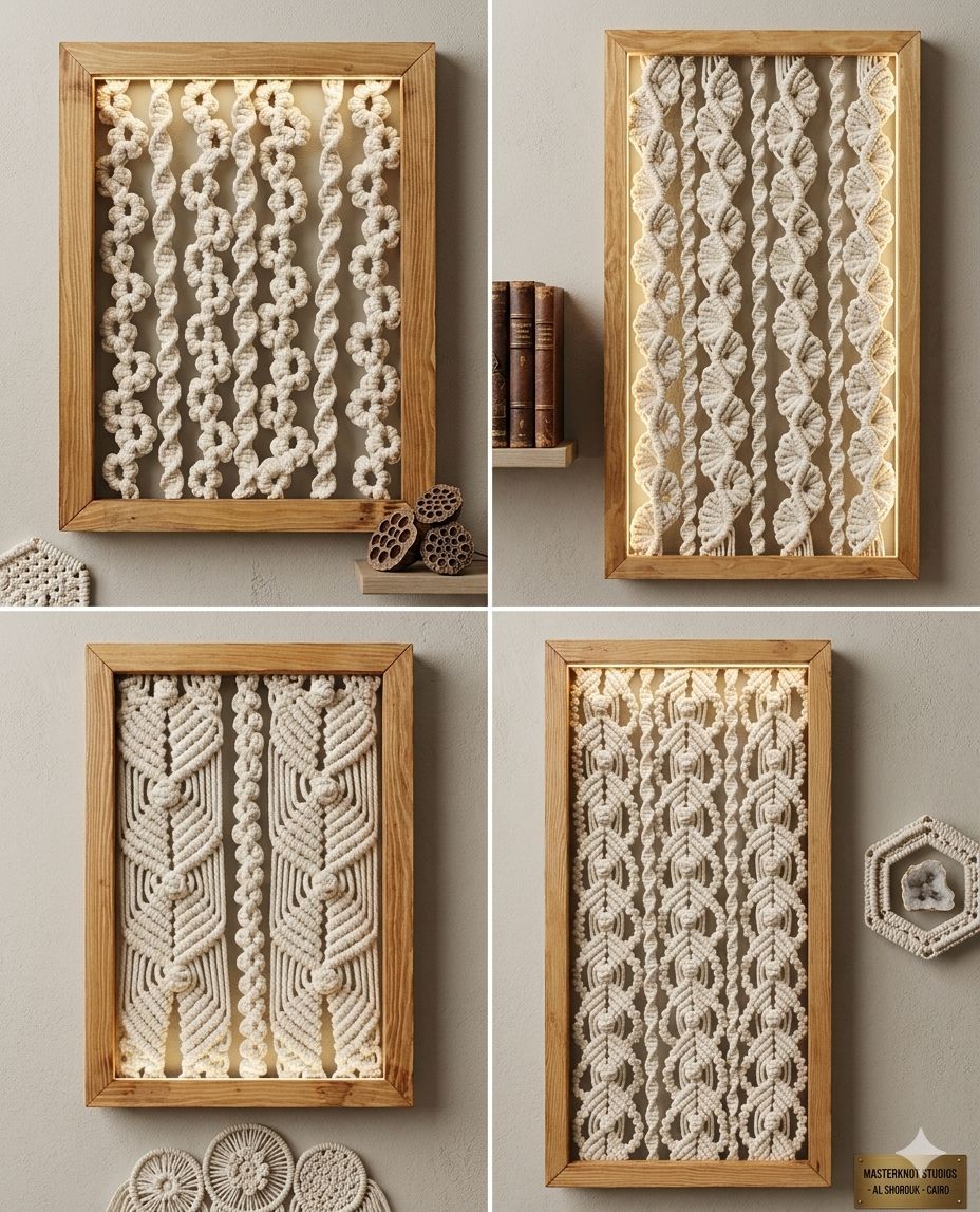 Aura Macramé Wall Art Collection