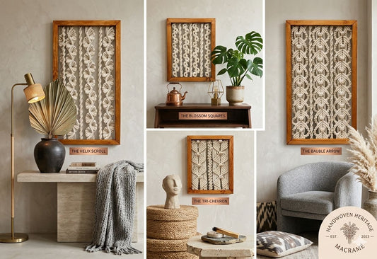 Aura Macramé Wall Art Collection