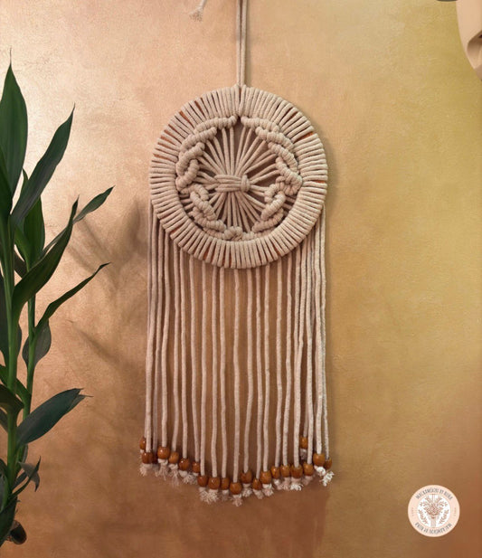 Macramé Dream Catcher Wall Hanging